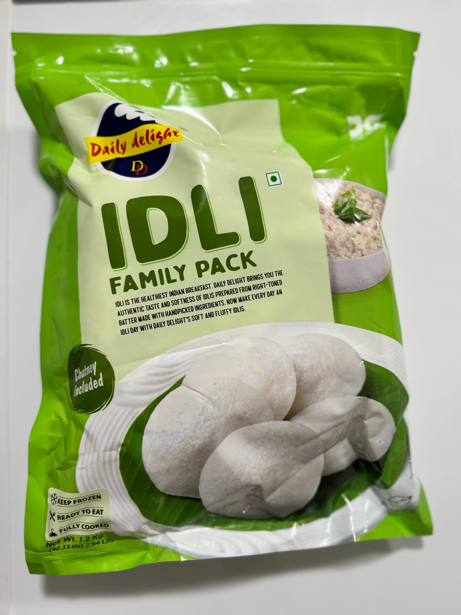 Family pack Idly & Chutney 1.2kg