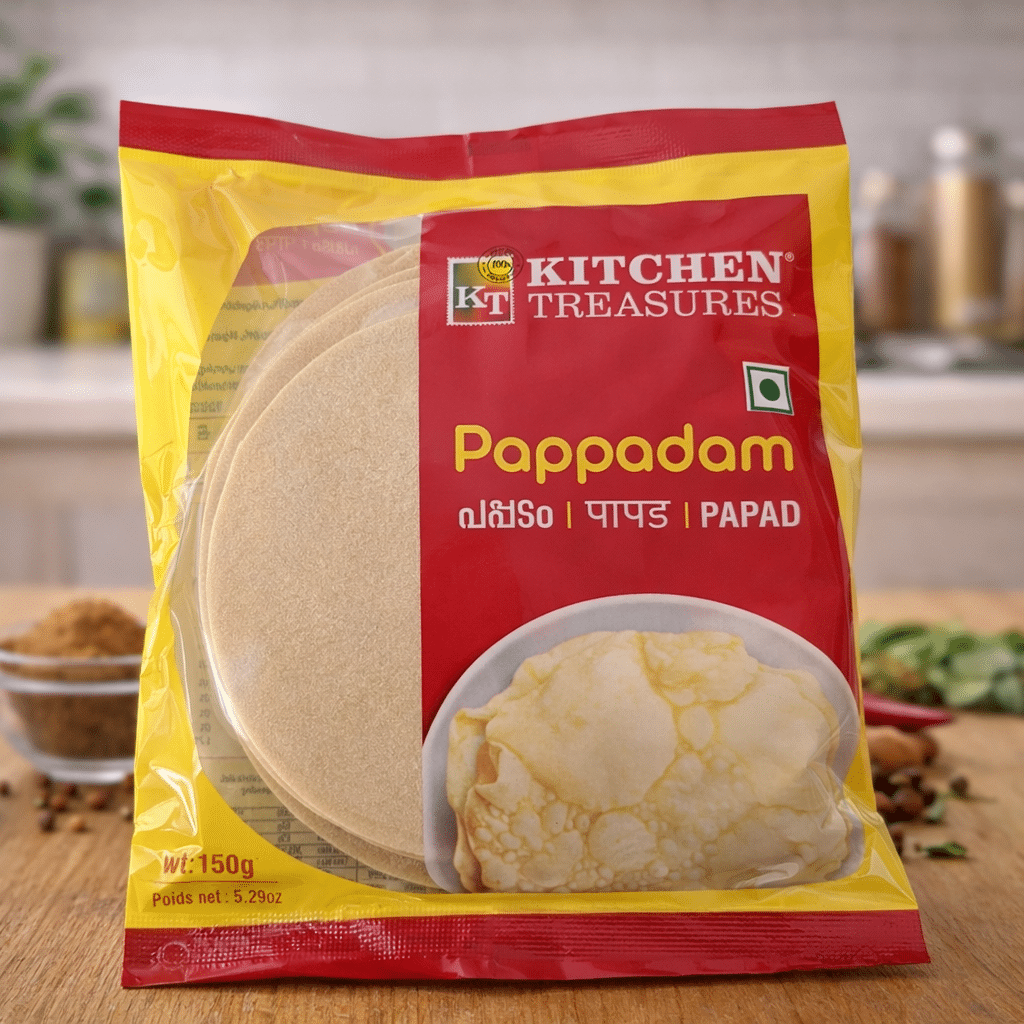 Pappadam 150gm- Kitchen Treasures